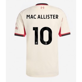 Pánské fotbalový oblečení Liverpool Alexis Mac Allister #10 Venkovní košile 2025-26 Krátkým Rukávem
